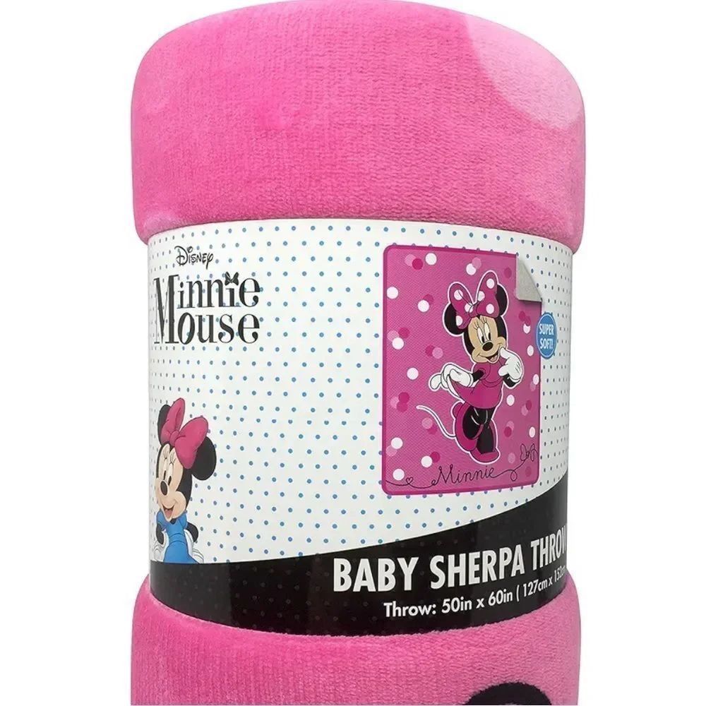Disney Minnie Mouse Sweet Dots Throw Blanket